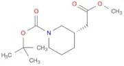 3-Piperidineacetic acid, 1-[(1,1-dimethylethoxy)carbonyl]-, methyl ester, (3S)-