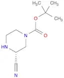 1-Piperazinecarboxylic acid, 3-cyano-, 1,1-dimethylethyl ester, (3R)-