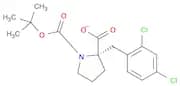 (S)-1-(tert-Butoxycarbonyl)-2-(2,4-dichlorobenzyl)pyrrolidine-2-carboxylic acid