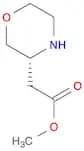 3-Morpholineacetic acid, methyl ester, (3R)-