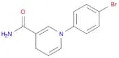 3-Pyridinecarboxamide, 1-(4-bromophenyl)-1,4-dihydro-