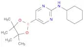 2-(Cyclohexylamino)pyrimidine-5-boronic acid, pinacol ester