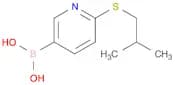 2-(Isobutylthio)pyridine-5-boronic acid