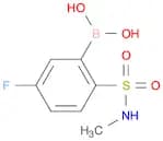 Boronic acid, B-[5-fluoro-2-[(methylamino)sulfonyl]phenyl]-