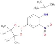 4-(N-t-Butylamino)-3-nitrophenylboronic acid, pinacol ester