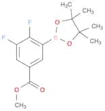Benzoic acid, 3,4-difluoro-5-(4,4,5,5-tetramethyl-1,3,2-dioxaborolan-2-yl)-, methyl ester
