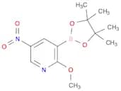 2-Methoxy-5-nitropyridine-3-boronic acid, pinacol ester