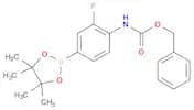 4-(Cbz-Amino)-3-fluorophenylboronic acid, pinacol ester