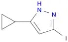 1H-Pyrazole, 5-cyclopropyl-3-iodo-