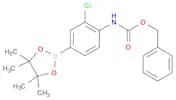 Carbamic acid, N-[2-chloro-4-(4,4,5,5-tetramethyl-1,3,2-dioxaborolan-2-yl)phenyl]-, phenylmethyl e…