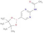 2-Acetamidopyrimidine-5-boronic acid, pinacol ester