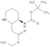 ETHYL (R)-(3-N-BOC-AMINO-PIPERIDIN-2-YL)-ACETATE