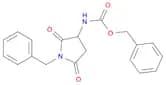 1-Benzyl-3-n-cbz-amino-2,5-dioxo-pyrrolidine