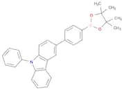 9H-Carbazole, 9-phenyl-3-[4-(4,4,5,5-tetramethyl-1,3,2-dioxaborolan-2-yl)phenyl]-