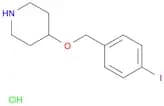4-((4-Iodobenzyl)oxy)piperidine hydrochloride
