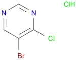 Pyrimidine, 5-bromo-4-chloro-, hydrochloride (1:1)