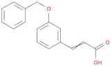 2-Propenoic acid, 3-[3-(phenylmethoxy)phenyl]-