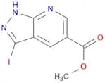 1H-Pyrazolo[3,4-b]pyridine-5-carboxylic acid, 3-iodo-, methyl ester