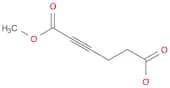2-Hexynedioic acid, 1-methyl ester