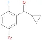 4-Bromo-2-(cyclopropylcarbonyl)-1-fluorobenzene