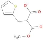 Propanedioic acid, 2-(2-thienylmethyl)-, 1-methyl ester