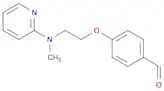 4-[2-(Methyl-2-pyridinylamino)ethoxy]benzaldehyde