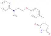 5-[(4-{2-[methyl(pyridin-2-yl)amino]ethoxy}phenyl)methyl]-1,3-thiazolidine-2,4-dione