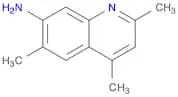 7-Quinolinamine, 2,4,6-trimethyl-