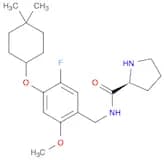 (S)-N-(4-((4,4-Dimethylcyclohexyl)oxy)-5-fluoro-2-methoxybenzyl)pyrrolidine-2-carboxamide