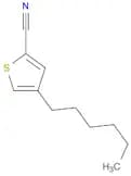 2-Thiophenecarbonitrile, 4-hexyl-