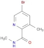2-Pyridinecarboxamide, 5-bromo-N,3-dimethyl-
