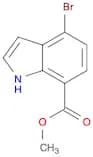 1H-Indole-7-carboxylic acid, 4-broMo-, Methyl ester