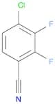 Benzonitrile, 4-chloro-2,3-difluoro-