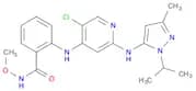 Benzamide, 2-[[5-chloro-2-[[3-methyl-1-(1-methylethyl)-1H-pyrazol-5-yl]amino]-4-pyridinyl]amino]-N…