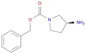 1-Pyrrolidinecarboxylic acid, 3-amino-, phenylmethyl ester, (3S)-