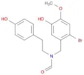 Formamide, N-[(2-bromo-5-hydroxy-4-methoxyphenyl)methyl]-N-[2-(4-hydroxyphenyl)ethyl]-