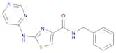 4-Thiazolecarboxamide, N-(phenylmethyl)-2-(4-pyrimidinylamino)-