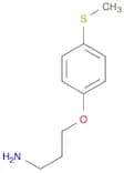 3-(4-(Methylthio)phenoxy)propan-1-amine