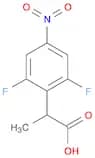 Benzeneacetic acid, 2,6-difluoro-α-methyl-4-nitro-