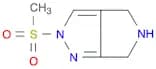 Pyrrolo[3,4-c]pyrazole, 2,4,5,6-tetrahydro-2-(methylsulfonyl)-