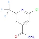 2-Chloro-6-(trifluoromethyl)isonicotinamide