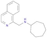 1-Isoquinolinemethanamine, N-cycloheptyl-
