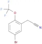 2-[5-Bromo-2-(trifluoromethoxy)phenyl]acetonitrile
