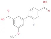 2-Fluoro-5'-methoxybiphenyl-3',4-dicarboxylic acid