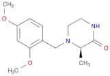 2-Piperazinone, 4-[(2,4-dimethoxyphenyl)methyl]-3-methyl-, (3R)-