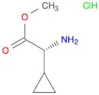 Methyl (2R)-2-amino-2-cyclopropylacetate hydrochloride