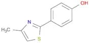 4-(4-Methyl-2-thiazolyl)phenol