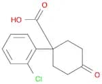 1-(2-Chlorophenyl)-4-oxocyclohexanecarboxylic acid