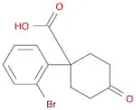 1-(2-Bromophenyl)-4-oxocyclohexanecarboxylic acid