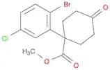 Methyl 1-(2-bromo-5-chlorophenyl)-4-oxocyclohexanecarboxylate